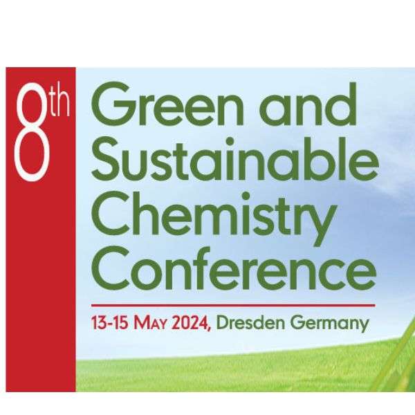 Logo de la 8ème édition de green and sustainable chemistry conference dresden